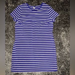 Blue and white Old Navy dress